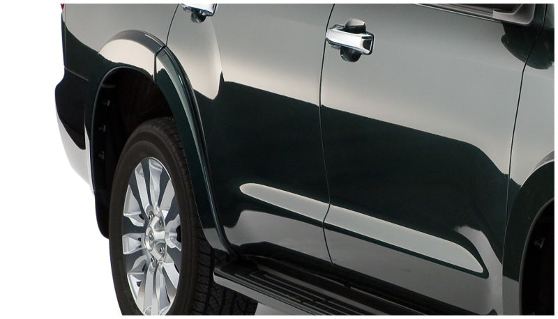 Bushwacker 08-15 Toyota Sequoia OE Style Flares 4pc Compatible avec garde-boue d'usine - Noir
