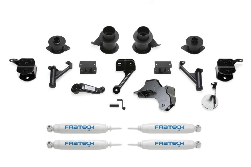 Kit de base Fabtech 19-22 Ram 2500 4WD 5 pouces avec amortisseurs de perforation