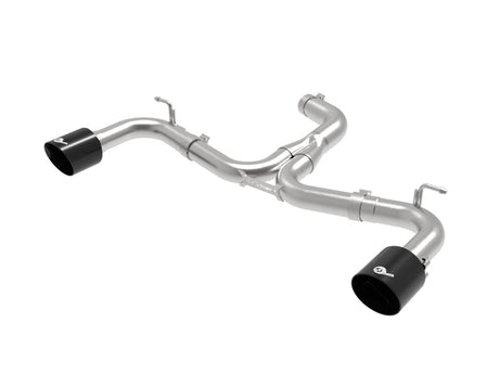 aFe 18-20 VW GTI (MK7.5) 2.0L MACH Force-Xp 3 pouces à 2,5 pouces 304 SS Système d'échappement arrière - Embouts noirs