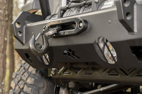 Pare-chocs avant pleine largeur Rugged Ridge HD 07-18 Jeep Wrangler JK 18-20 Jeep Wrangler JL 2020 JT