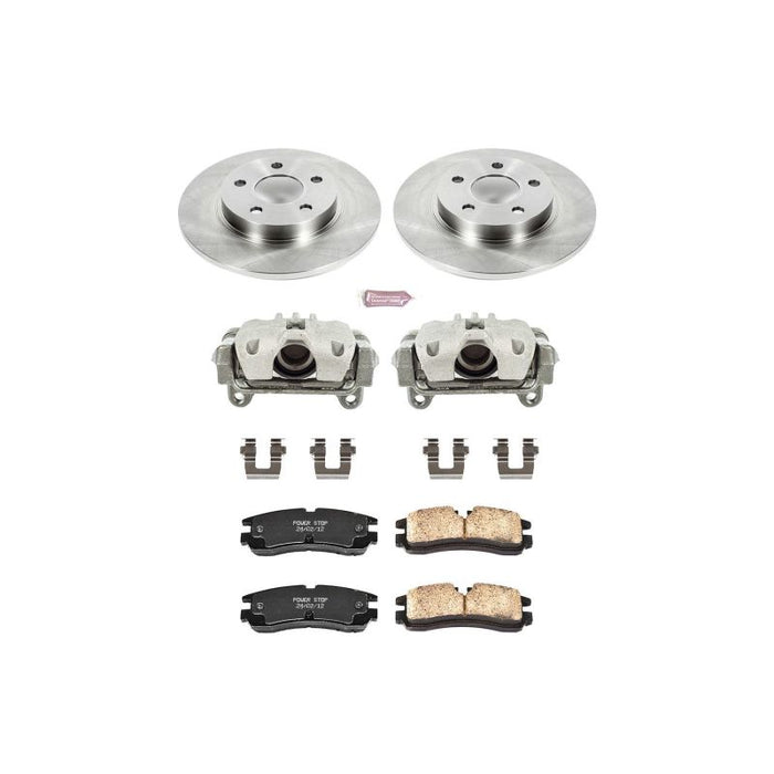 Kit de freins arrière Autospecialty Power Stop 98-02 Cadillac Seville avec étriers