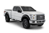 Élargisseurs de garde-boue Bushwacker 15-17 Ford F-150 Styleside Extend-A-Fender Style Flares 4 pièces 67,1/78,9/97,6 po - Noir