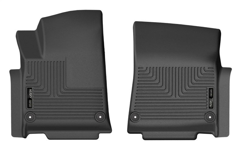 Revêtement de plancher avant Husky Liners 2022 Rivian R1T X-ACT - Noir