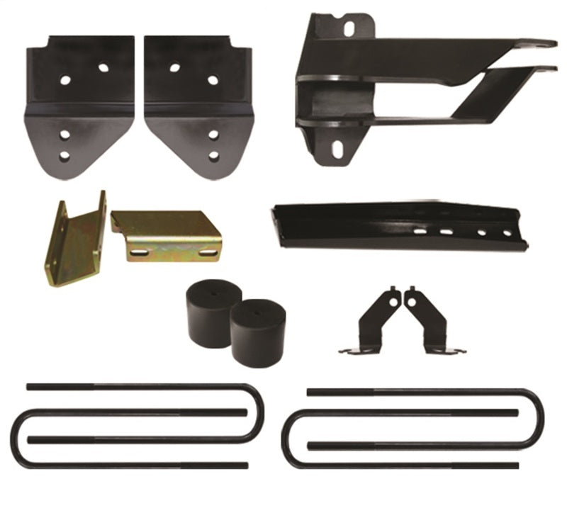 Kit de levage Skyjacker 4 pouces Boîte de composants pour Ford F-250/F-350 2017 à quatre roues motrices