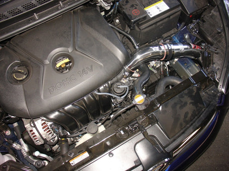 Prise d'air froid réglée noire Injen 11-12 Hyundai Elantra 1,8 L 4 cylindres avec MR Tech et filtre en nano-fibre Web