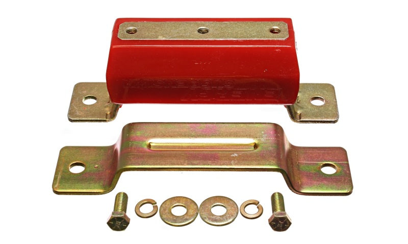 Support de transmission rouge Energy Suspension GM Large 7,5 CC (finition zinc)