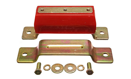Support de transmission rouge Energy Suspension GM Large 7,5 CC (finition zinc)