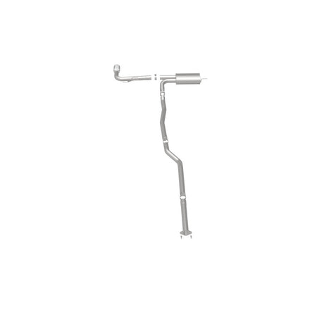 Catback MagnaFlow, SS, 2,5 po, Street, passage simple en ligne droite. Embout poli de 4 po, Ford Fusion 2,5 L 2015