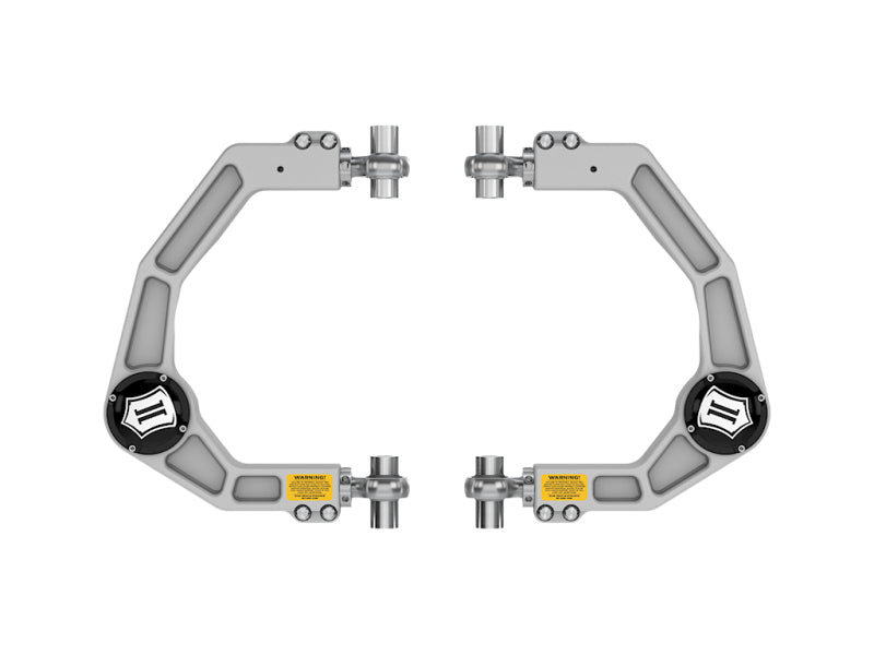 Kit DJ Pro de bras de suspension supérieurs avant billettes ICON 21-23 pour Ford F150