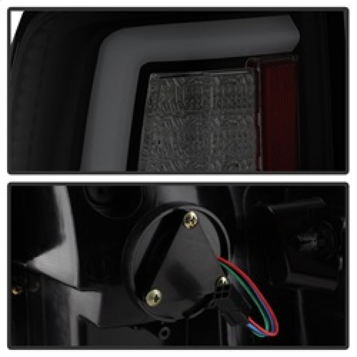 Feux arrière à DEL pour Dodge Ram 1500 Spyder 13-14 - Fumée noire ALT-YD-DRAM13V2-LED-BSM