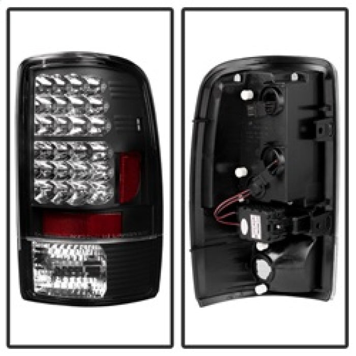 Feux arrière à DEL Spyder Chevy Suburban/Tahoe 1500/2500 00-06/GMC Yukon Noir ALT-YD-CD00-LED-BK