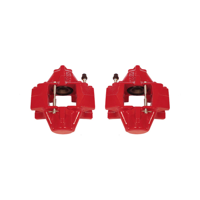 Étriers arrière rouges Power Stop 98-05 Lexus GS300 sans supports - Paire