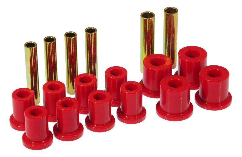 Bagues de ressort avant Prothane 71-87 GM K10-30 4 roues motrices - Rouge