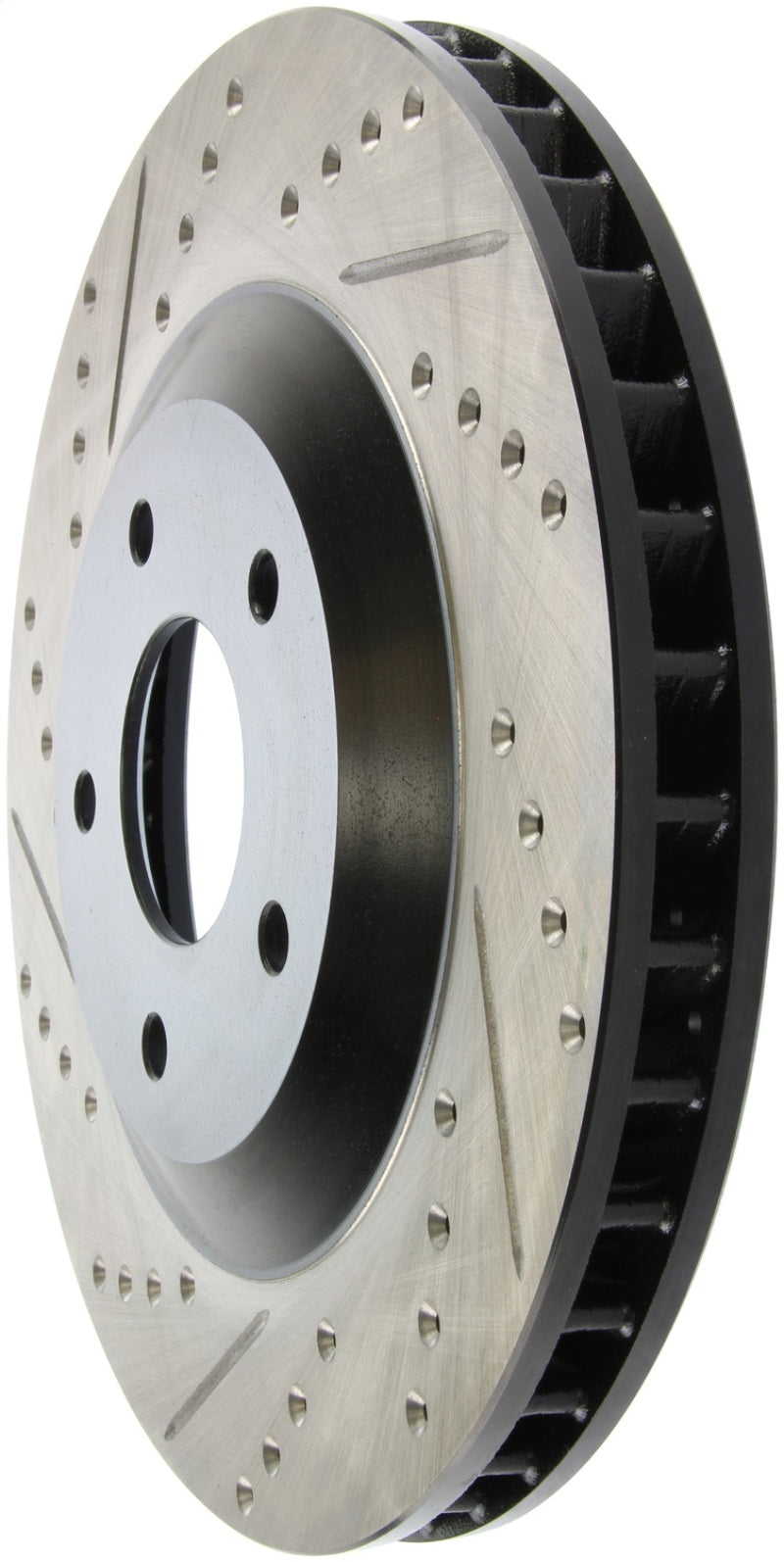 Rotor avant droit fendu et percé StopTech pour Cadillac XLR/XLR-V 04 et 08 / Chevy Corvette 97-04