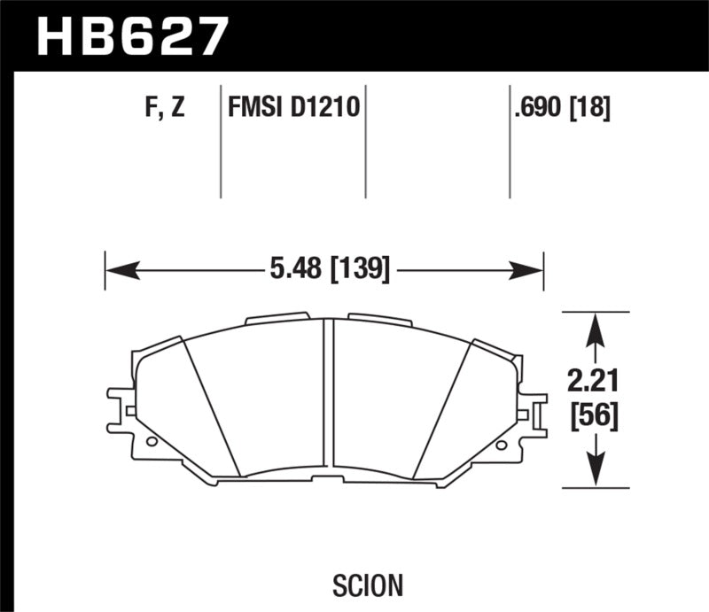 Faucon 08-11 Scion xB / 08-10 Scion xD / 09-10 Toyota Corolla / 09-10 Matrix / 06-10 Rav4 / 10 Lexus H