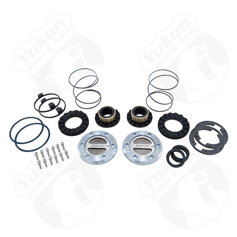 Ensemble de moyeux verrouillables Yukon Gear Hardcore pour Dana 60/30 Spline. 99-04 Ford