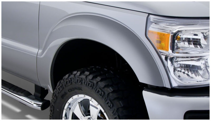 Bushwacker 11-16 Ford F-250 Super Duty Styleside Extend-A-Fender Style Flares 2 pièces - Noir