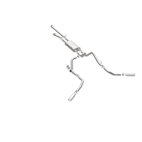 Cat-Back MagnaFlow 10-15 Toyota Tundra SC LB / CC SB 4,6 L/5,7 L V8 SS 2,5 à double échappement arrière divisé 4 po