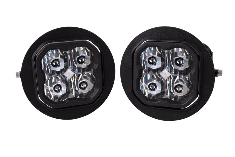 Diode Dynamics SS3 LED Pod Max Type FT Kit - White SAE Fog