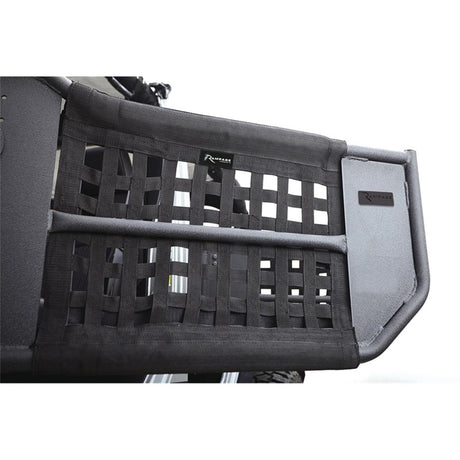Jeep Wrangler (JK) Rampage 2007-2018 2 portes tubulaires avec filet - Noir
