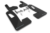 Rally Armor 22-25 Rivian R1S Black UR Mud Flap w/Light Blue Logo