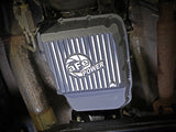 Carter de transmission aFe brut avec ailettes usinées 13-19 Dodge Diesel Trucks L6-6.7L (td)