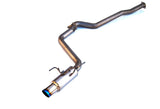 Échappement Cat-Back tout titane Invidia 2015+ WRX/STi 4 portes 80 mm à sortie unique