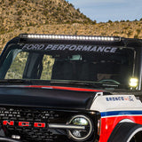 Bannière de pare-brise Ford Racing Ford Performance Bronco - Argent
