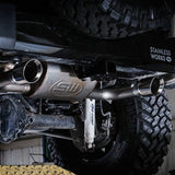 Échappement Catback pour Jeep Wrangler 2012-17 en acier inoxydable