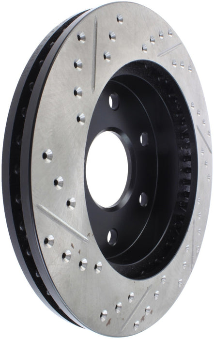 Rotor avant gauche rainuré et percé StopTech 99-06 GMC Sierra (2 portes)