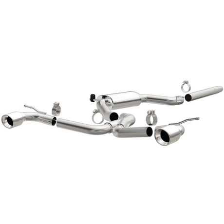 Embouts polis de 4 pouces pour sortie arrière double MagnaFlow SYS C/B 2015 VW GTI 2.0L Turbo