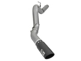 Échappements aFe LARGE Bore HD 5 pouces DPF-Back SS avec embouts noirs 16-17 GM Diesel Truck V8-6.6L (td) LML/L5P