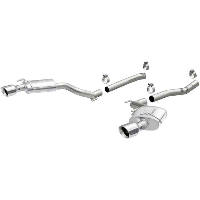 MagnaFlow 10-11 Camaro 6.2L V8 2.5 pouces Street Series Axle Back Cat Back Exhaust en acier inoxydable