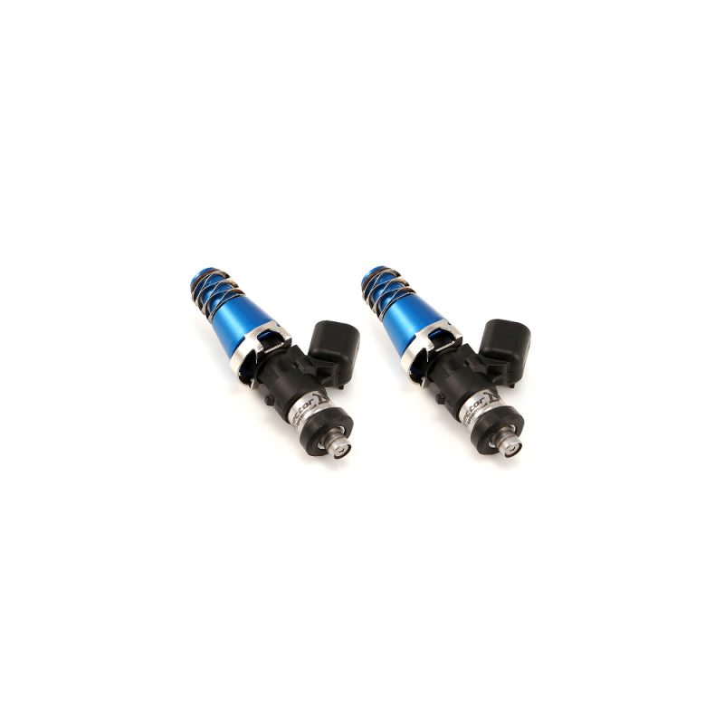 Injecteurs Dynamics 1340cc - Longueur 60 mm - Dessus bleu 11 mm - Coussin inférieur Denso (lot de 2)