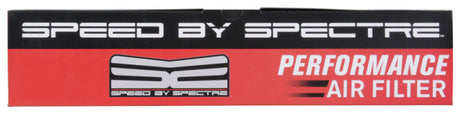 Filtre à air Spectre 1985 Cadillac Seville 5,7 L V8 DSL 14 po x 3 po - Rouge