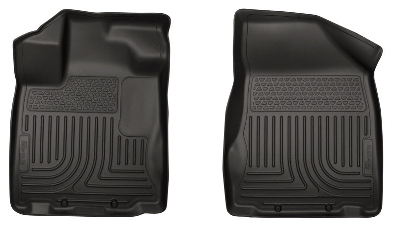 Revêtements de sol avant noirs Husky Liners 13 pour Nissan Pathfinder Weatherbeater