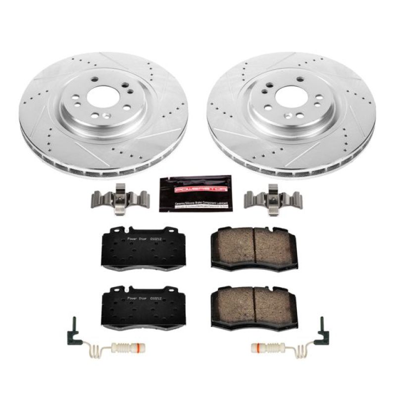 Power Stop 00-03 Mercedes-Benz ML55 AMG Front Z23 Evolution Sport Brake Kit