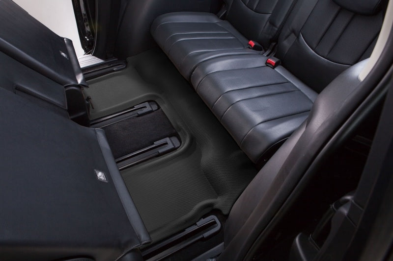 Tapis de sol 3D MAXpider pour Toyota Highlander Kagu 2014-2019 - Noir