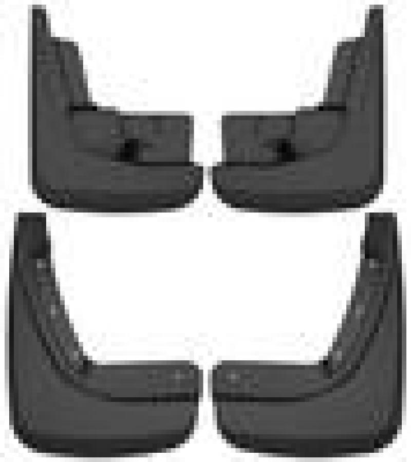 Ensemble de garde-boue avant et arrière Husky Liners 20-21 pour Ford Explorer - Noir