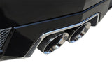 Corsa 11-13 Cadillac CTS Coupé V 6.2L V8 Échappement sport poli à l'arrière
