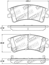 Plaquettes de frein StopTech Street Touring