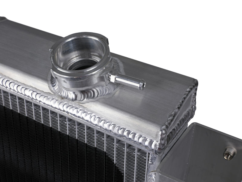 Radiateur tubulaire et à ailettes en aluminium aFe BladeRunner Street Series pour Jeep Wrangler (TJ) L6-4.0L