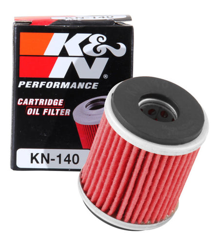 Filtre à huile K&amp;N Yamaha / Fantic Caballero / Husqvarna 1,5 pouces OD x 1,813 pouces H
