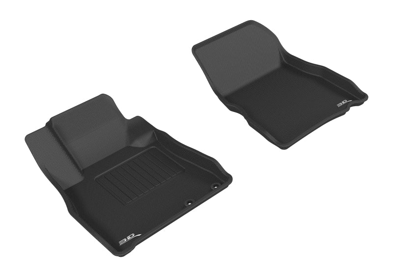 Tapis de sol 3D MAXpider 2014-2019 Nissan Versa Note Kagu 1ère rangée - Noir