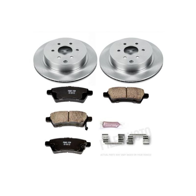 Kit de freins arrière Power Stop Autospecialty pour Nissan Pathfinder 05-12