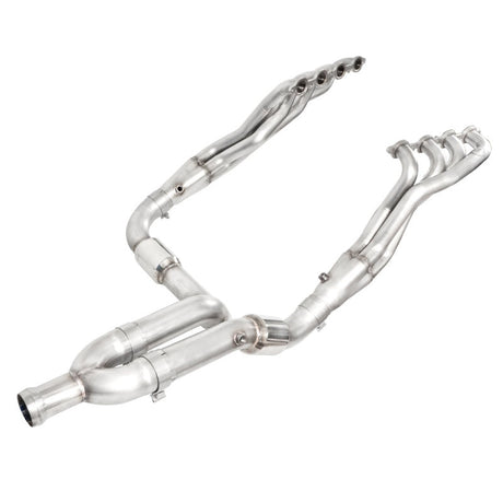 Collecteurs d'échappement pour Chevy Silverado/GMC Sierra 2007-2013 en acier inoxydable, collecteurs primaires de 1-7/8 po, catalyseurs à haut débit, tuyau en Y