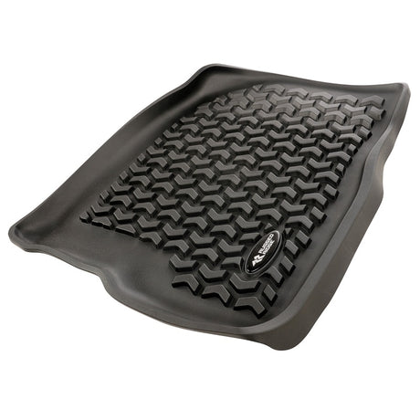 Revêtement de plancher avant Rugged Ridge noir pour Chevy Silverado Crew 2020