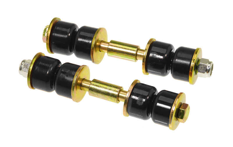 Prothane Universal End Link Set - 2 5/8in Mounting Length - Black