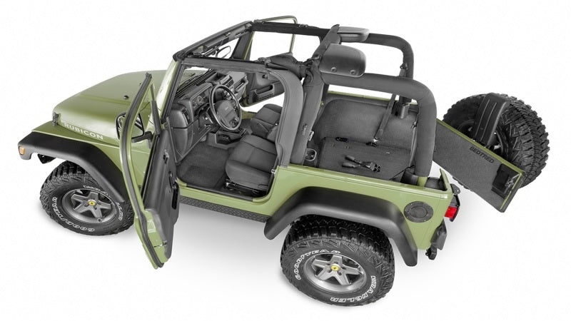 Kit de chargement arrière BedTred 4 pièces pour Jeep JL 4 portes 18-23 (sans cache-espace)