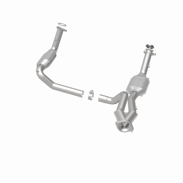 MagnaFlow Conv DF 02-06 Cadillac Escalade / 02-06 Chevy Avalanche 5.3L Dual Conv Y-Pipe Assembly 2WD